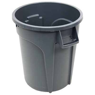 20 gallon gray container (6 ea / cs) NSF STD 2 & 21 Listed
