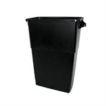 23 Gallon Slim Can Black (4 ea / pk)