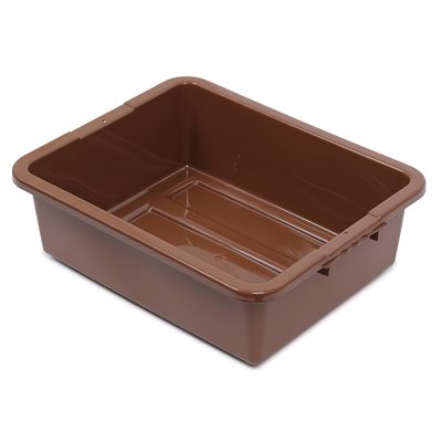 7" Bus Box Brown (180 ea / pallet)