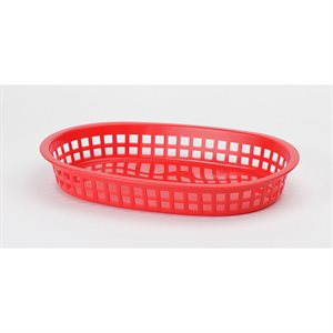 Rectangle Food Basket Red (3 dz / cs) NSF