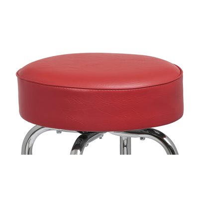 Red Replacement Round Bar Stool Seat (6 ea / cs)