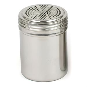 Dredge Can 10 oz Stainless Steel (12 ea / bx, 10 bx / cs)
