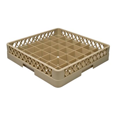 Glass Rack 36 Compartment Beige NSF Listed (6 ea / cs) Discontinued