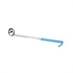 Ladle S / S .05 oz 1Pc Teal Handle (12 ea / bx 10 bx / cs)