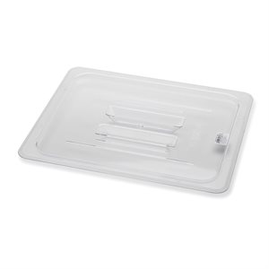 Polycarbonate Cover 1 / 2 Size Solid with Handle NSF (12 ea / cs)