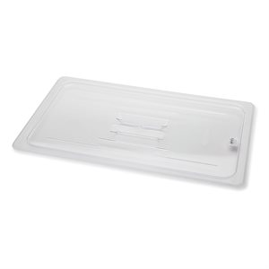 Polycarbonate Cover Full Size Solid with Handle NSF (12 ea / cs)
