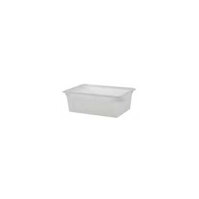 Food Storage Box 18" x 12" x 6" White Polypropylene (12 ea / cs)