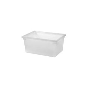Food Storage Box 18" x 12" x 9" White Polypropylene (12 ea / cs)