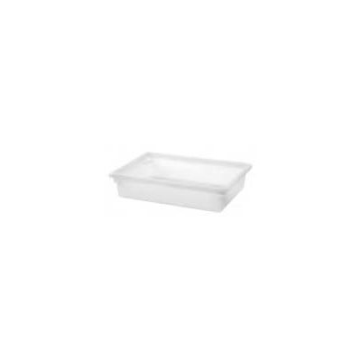 Food Storage Box 18" x 26" x 3-1 / 2" White Polypropylene (6 ea / cs)