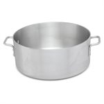 24 qt Brazier Medium Weight 4 mm, A3003 Aluminium NSF (1 ea / cs)