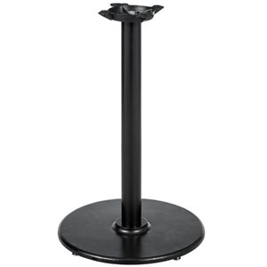 22" Round Black Disco / Bar Height Complete Table Base “Call Customer Service for Availability”